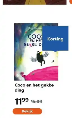 The Read Shop Coco en het gekke ding aanbieding