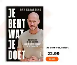 The Read Shop Je bent wat je doet aanbieding