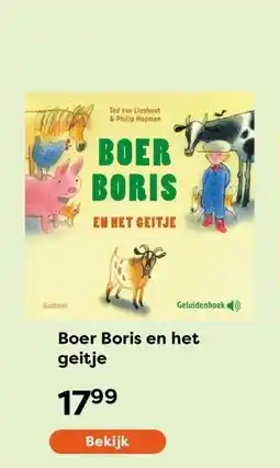 The Read Shop Boer Boris en het geitje aanbieding
