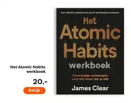 The Read Shop Het Atomic Habits werkboek aanbieding