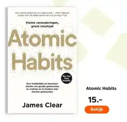 The Read Shop Atomic Habits aanbieding