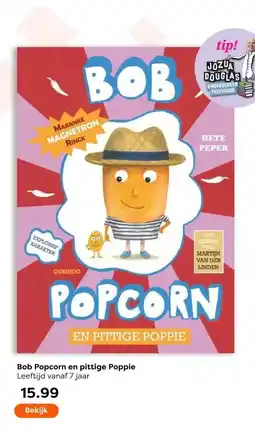 The Read Shop Bob Popcorn en pittige Poppie aanbieding