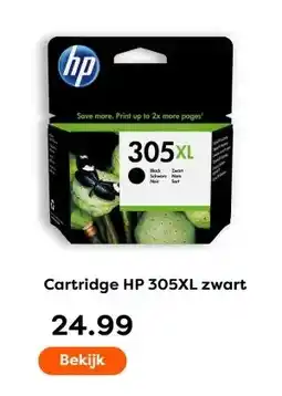 The Read Shop Cartridge HP 305XL zwart aanbieding