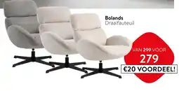 Profijt Meubel Bolands Draaifauteuil aanbieding
