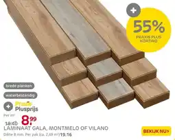 Praxis Laminaat Cosy Natural - Lente Eik aanbieding