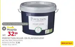 Praxis Perfection Muur & Plafond Muurverf - Mat aanbieding