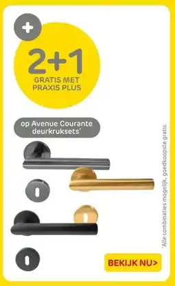 Praxis op Avenue Courante deurkruksets aanbieding