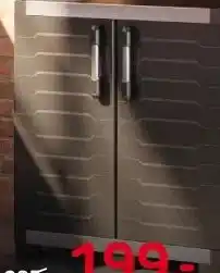 Praxis Keter garage kast XL hoog 54x89x188cm aanbieding