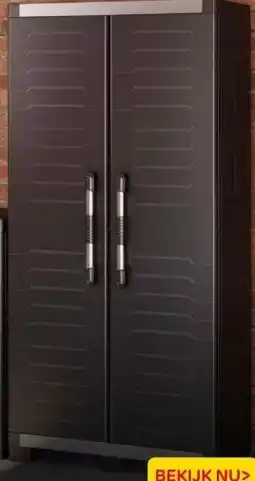 Praxis Keter garage kast XL laag 89x54x99cm aanbieding