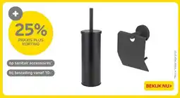 Praxis op sanitair accessoires aanbieding
