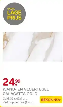 Praxis Wand en vloertegel Calacatta - Keramiek aanbieding