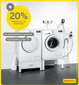 Praxis op wasmachine accessoires aanbieding