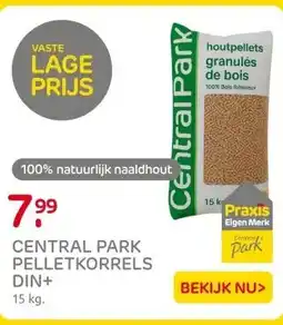 Praxis Central Park 100% natuurlijk naaldhout aanbieding