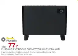 Praxis Eurom Alutherm 1000 Wifi Black aanbieding
