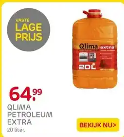 Praxis Qlima kachelbrandstof Extra 20L aanbieding