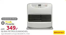 Praxis Petroleumkachel Qlima - SRE 8040 C aanbieding