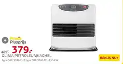 Praxis Petroleumkachel Qlima - SRE 9046 TC aanbieding