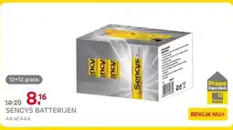 Praxis Sencys AA-batterijen assortimentsdoos 24 aanbieding