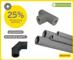 Praxis op buisisolatie aanbieding