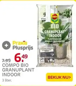 Praxis Compo bio granuplant indoor aanbieding