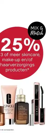 Pour Vous bij 3 of meer skincare, make-up en/of haarverzorgings producten aanbieding