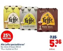 Makro Alle Leffe speciaalbieren aanbieding