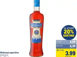 Makro Madruzzo aperitivo aanbieding