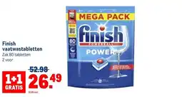 Makro Finish vaatwastabletten aanbieding