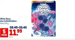 Makro Witte Reus duo toiletblokken aanbieding