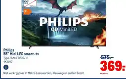 Makro Philips 55 Mini LED smart-tv aanbieding