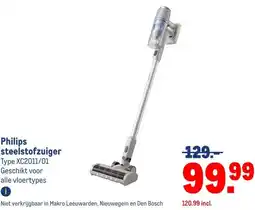Makro Philips steelstofzuiger aanbieding