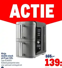 Makro Ninja double stack airfryer XXL aanbieding