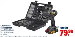Makro Caterpillar accuboorset aanbieding