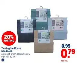 Makro Tarrington House handdoek aanbieding
