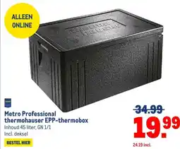 Makro Metro Professional thermohauser EPP-thermobox aanbieding