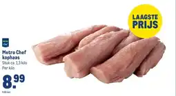 Makro Metro Chef kophaas aanbieding