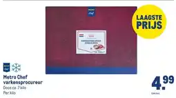 Makro Metro Chef varkensprocureur aanbieding