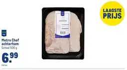 Makro Metro Chef achterham aanbieding