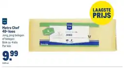 Makro Metro Chef 48+ kaas aanbieding