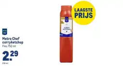 Makro Metro Chef curryketchup aanbieding
