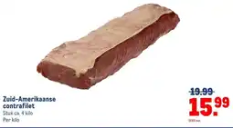 Makro Zuid-Amerikaanse contrafilet aanbieding