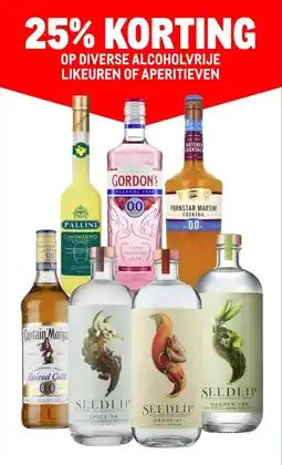 Makro OP DIVERSE ALCOHOLVRIJE LIKEUREN OF APERITIEVEN aanbieding