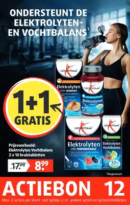 Lucovitaal Elektrolyten PRE PERFORMANCE aanbieding