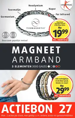 Lucovitaal MAGNEET ARMBAND aanbieding
