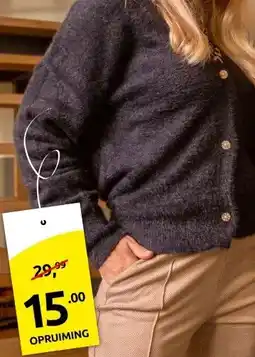 Jola Mode Vest ZWART aanbieding