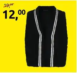 Jola Mode GILET ZWART aanbieding