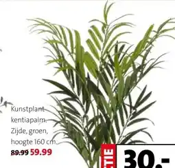 Intratuin Kunstplant kentiapalm aanbieding