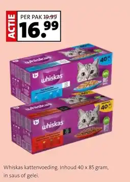 Intratuin Whiskas kattenvoeding aanbieding
