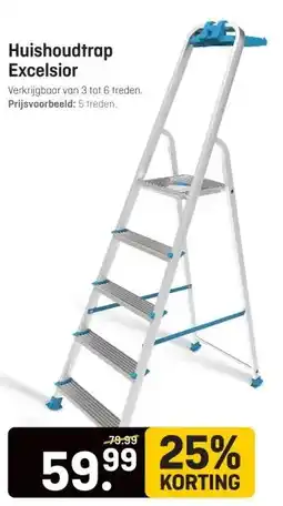 Hubo Huishoudtrap Excelsior aanbieding