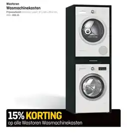 Hubo Wastoren Wasmachinekasten aanbieding